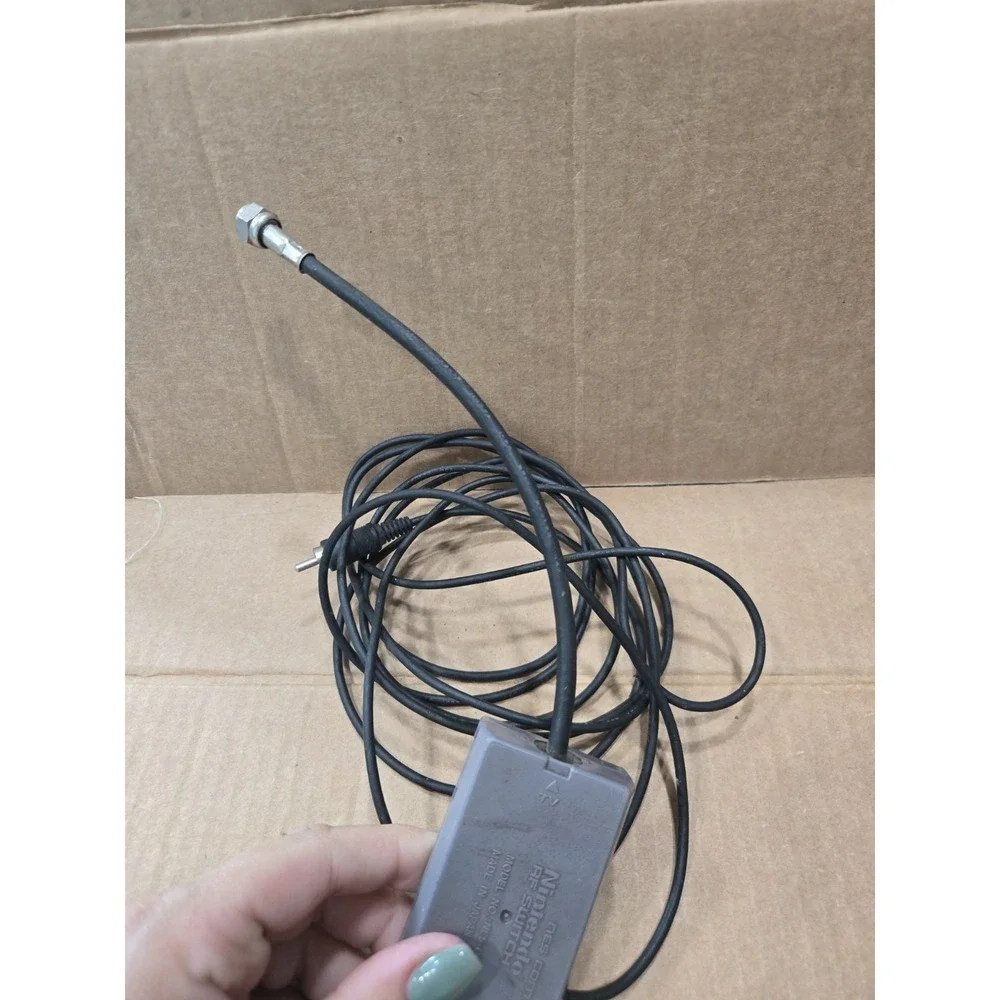 OEM Nintendo NES RF Switch NES-003 Original Authentic RF Adapter Coax Cable